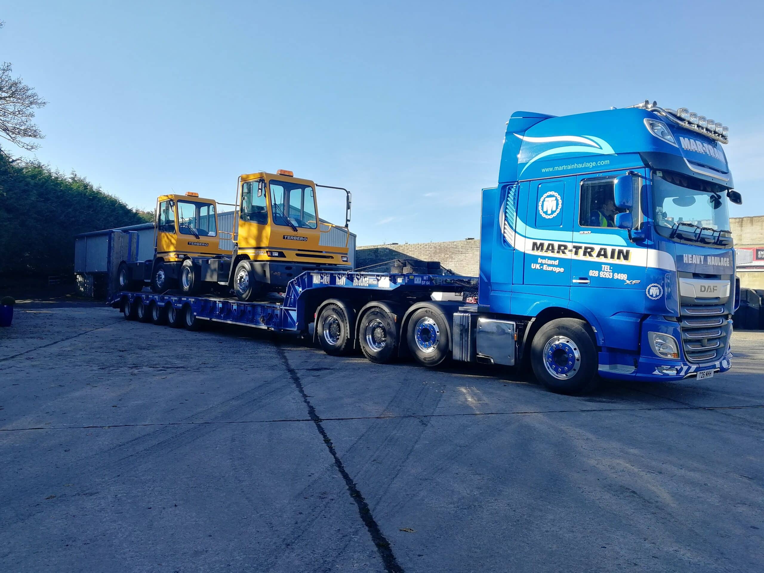 Delivery of 2x New Terberg YT182 Shunter Trucks - MPM Specialist Vehicles