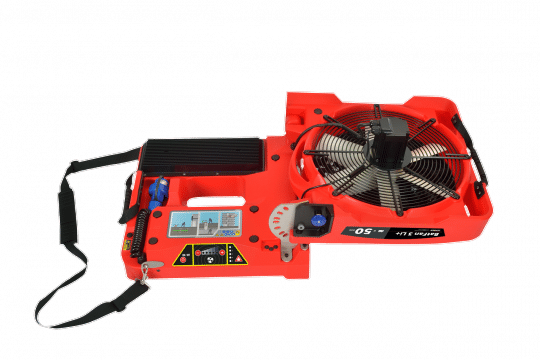 4.BATFAN_3_LI_Electric_battery_fan_for_firefighting_with_swappable_removable_interchangeable_battery_PPV1